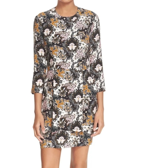 A.L.C. Dresses & Skirts - A.LC. Tordi silk mini floral dress